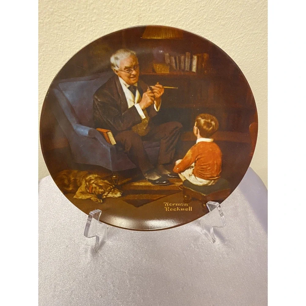 Collectible Porcelain Plate # 10222 AD 